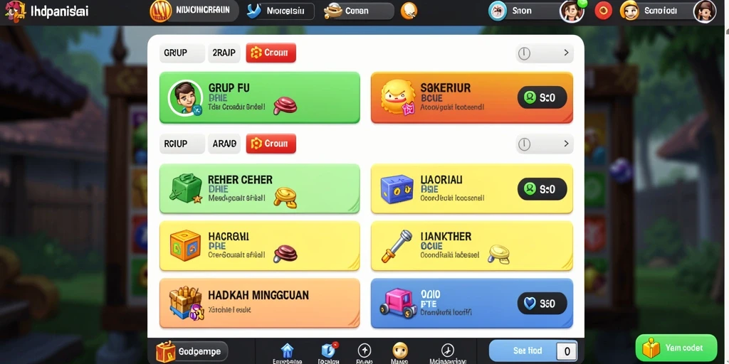 Screenshot dari level menantang di AJAIB88.