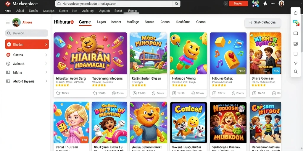 Fitur mode permainan yang dinamis dan seru.