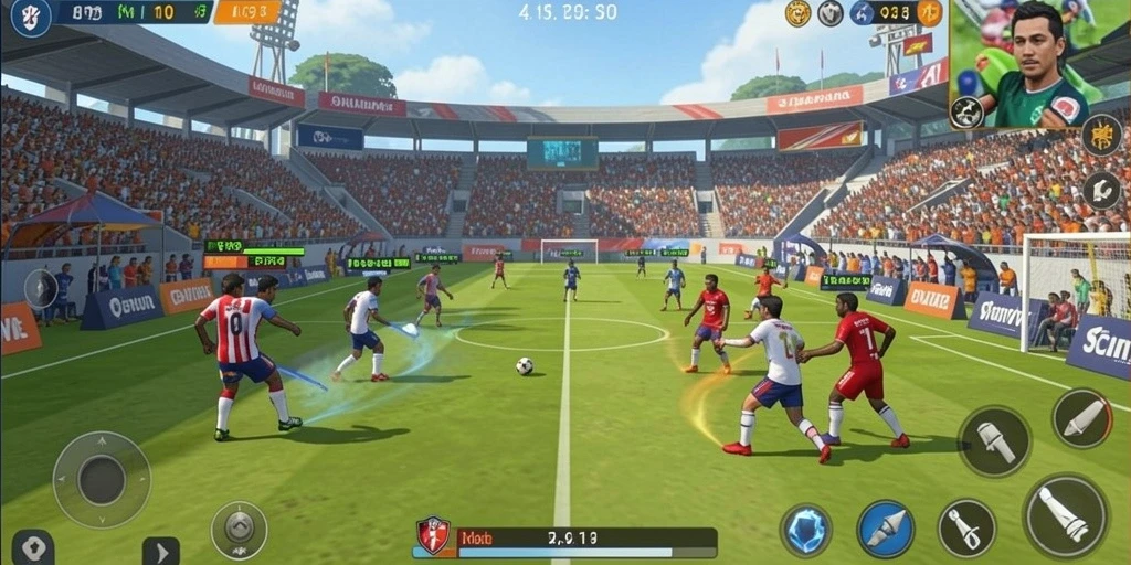 Tangkapan layar menunjukkan fitur multiplayer yang seru.